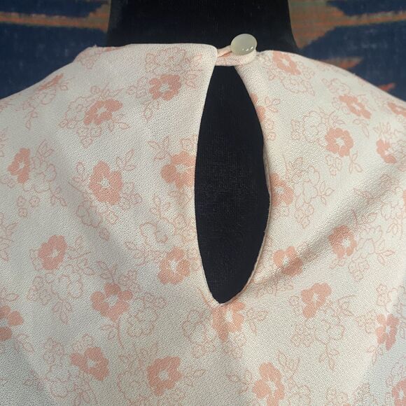 Vintage KR of NY Peplum Style Dress. Midi. Spring. Size 14. USA. 70’s/80’s. - Picture 9 of 15